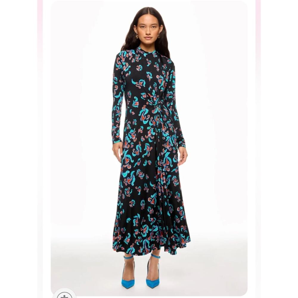 Rabanne Paisley Print Maxi Dress FR40/US6